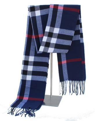 AlexVyan Checkered, Solid Men & Women Muffler