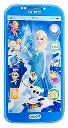 SPINFLUE Baby Doll Kids Toys Digital Mobile Phone with Touch Screen Feature, Amazing Sound and Light Toy