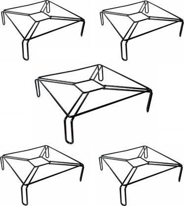 SHIYON (Rectangular) Pot Stand, Flower Pot, Planter Stand (Pack of 5) Plant Container Set
