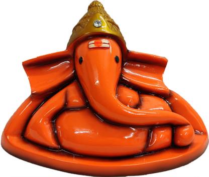 Megifting Lord Shree Ballaleshwar Ashtvinayak Pali Cha Ganpati Ganesha Idol Decorative Showpiece  -  19.05 cm