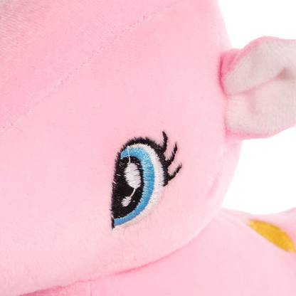 VMS VMSTOYS Unicorn Soft Toy (Small, Pink 30 cm)  - 30 cm