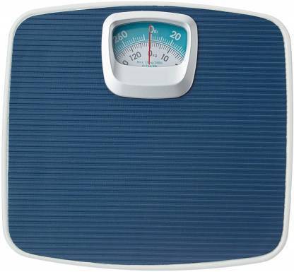 Dhasmana Analog Weight Machine For Human Capacity 120Kg Analog Weighing Scale (Blue) Weighing Scale