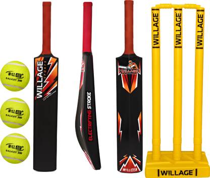 WILLAGE Plastic bat size 6 , Hard plastic bat size 6 , Plastic bat , Cricket Bat PVC/Plastic Cricket  Bat For 15+ Yrs