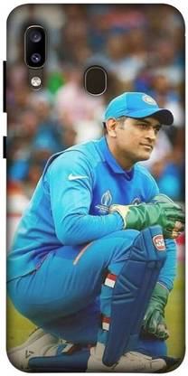 LUCKY MOBI.COM Back Cover for SAMSUNG GALAXY A20 ( cricket, superb hero) PRINTED BACK COVER