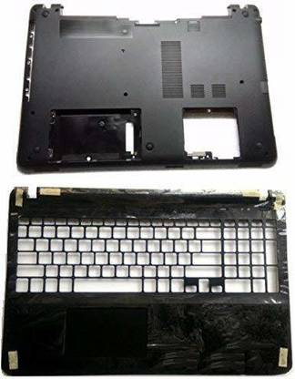 TravisLappy Back Replacement Cover for Touchpad and Base for Sony Vaio SVF15 SVF 15 SVF151 SVF152 SVF153 SVF154