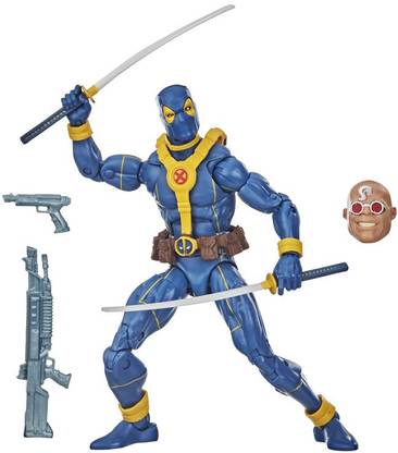 MARVEL Legends Series Deadpool Collection 6-inch Deadpool Action Figure Toy Premium Design and 4 Accessories