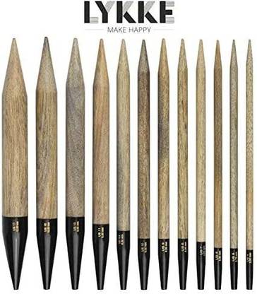 LYKK Lykke Driftwood Interchangeable Tips (4 US3,5")