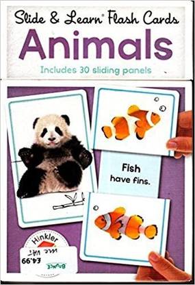 Building Blocks Slide & Learn Flashcards Animals