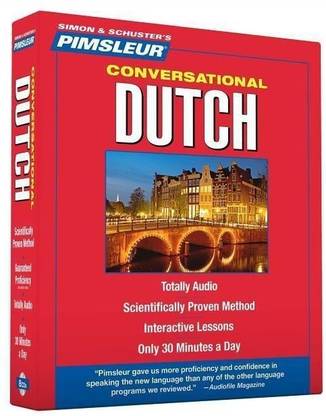 Pimsleur Dutch Conversational Course - Level 1 Lessons 1-16 CD: Volume 1