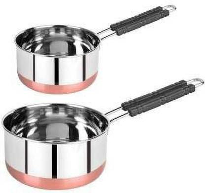 Khushish Sales Khushish Socue pan Sauce Pan 32 cm diameter 1 L, 0.5 L capacity