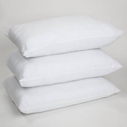 Microfibre Solid Sleeping Pillow Pack of 3