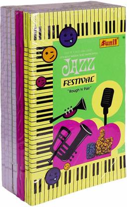SUNIL Single Line Ruled A4 Notebook Single Ruled 240 Pages