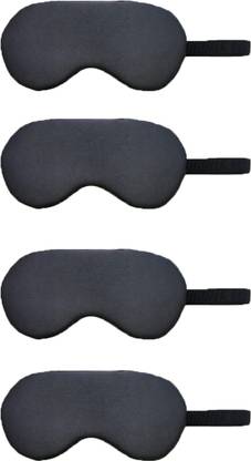 Lushomes Sleep Eye Mask-Updated Design Light Blocking Sleep Mask, Soft and Comfortable Night Eye Mask for Men Women, Eye Blinder for Travel/Sleeping/Shift Work, Grey ,Pack of 4) Eye Shade