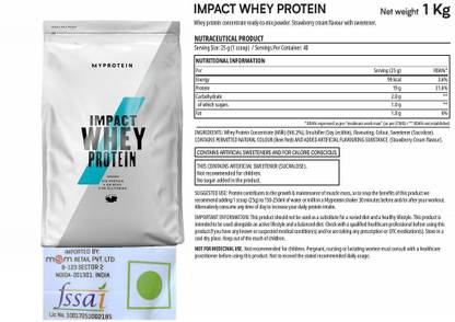Myprotein Impact Whey Protein Whey Protein