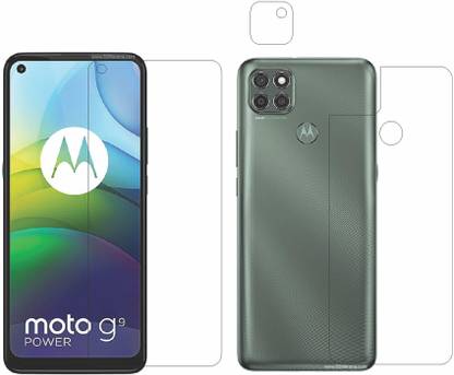 GS Smart Front and Back Tempered Glass for Motorola Moto G9 Power {Flexible}, XT2091-3, Moto G9 Power