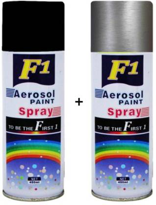 F1 Black Spray Paint 450 ml