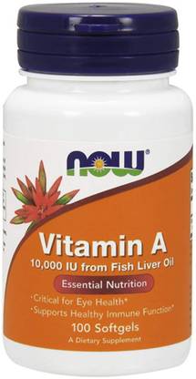 Now Foods Vitamin A Sgels