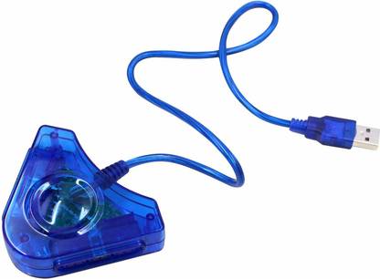 maxcom PS1 PS2 to PC Computer USB 2.0 Controller Adapter Converter Compatible for PS2 Wired Controller Gaming Adapter