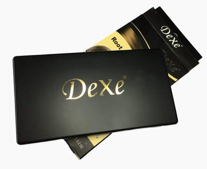 DeXe Black Root Touch Up Root Concealer For Gray Hair , Black
