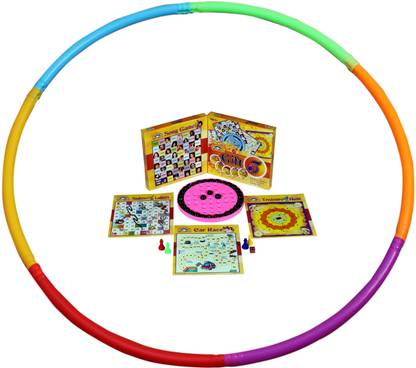 toysons HOOPLA RING SET,5 IN ONE GAME Party & Fun Board Game
