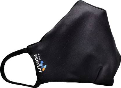 NanoProtect 94121205 Reusable, Water Resistant, Washable Cloth Mask With Melt Blown Fabric Layer