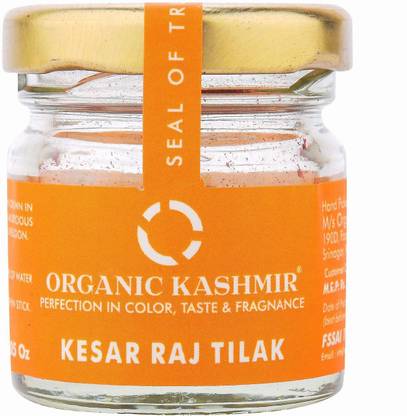 Organic Kashmir TILAK Saffron Powder_5