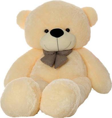 Giftee 4 FEET LONG BEAUTIFUL, SPONGY TEDDY BEAR,GIFT FOR SOMEONE SPECIAL/ ANNIVERSARY GIFT/ VALENTINE GIFT/GIFT FOR GIRLFRIEND/ BIRTHDAY GIFT  - 122 cm