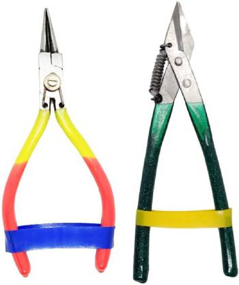 Paradise Tools India Jewellery Making Cutting and Bending Tool Set (Round Nose and Bugla Katiya)