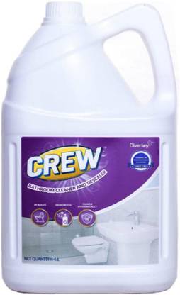 Diversey Crew Bathroom Cleaner Concentrate And Descaler (Specific to hard Water location) 4L NA