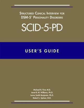 Structured Clinical Interview for DSM-5 (R) Disorders-Clinician Version (SCID-5-CV)