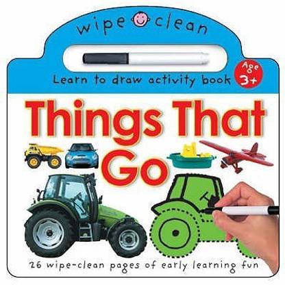 Wipe Clean - Things That Go