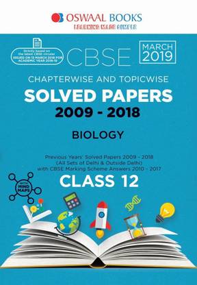 Oswaal Cbse Solved Papers Class 12 Biology Chapterwise & Topicwise