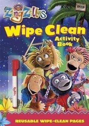 ZingZillas: Wipe-clean Game Book  - Wipe-clean Game Book