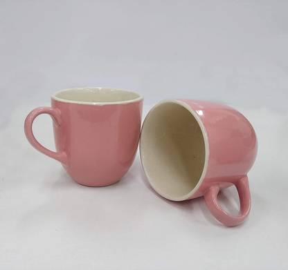 Incrizma Pack of 6 Stoneware Stoneware Tea Cups?, 250 ml Capacity - Durable - Tea Cup Set of 6