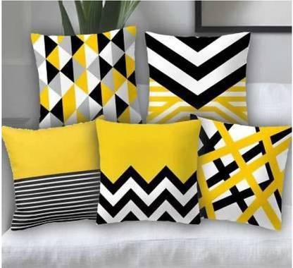 PRIVIKA Polyester Cushions Cover