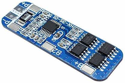 Electrobot BMS 3S 10A 11.1-12.6V 18650 Lithium Battery Charging Protection Board Module Electronic Components Electronic Hobby Kit