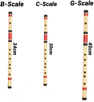 Blue Panther B-Scale, C-Scale, G-Scale Bamboo Flute