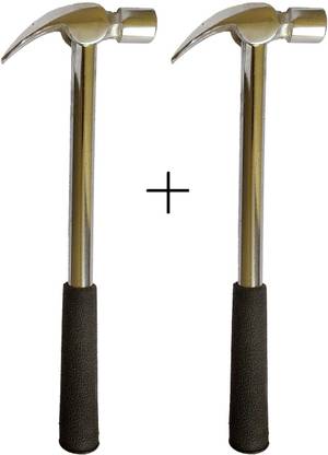 Inditools High Quality Claw Hammer (Pack of 2) Straight Claw Hammer