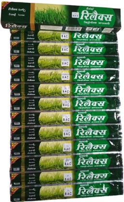 BAC Agarbatti 10 Sticks in 1 Packet & 12 Packets in 1 Pack (Pack of 1) Floral