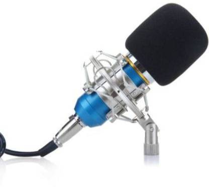 ROAR JHX_636H_ BM 800 Mic Sound Studio Recording Dynac Professional Condenser Microphone Set || Studio Mic for Singing || BM800 Studio Mic for Mobile (Requires phantom power connection) Condenser Microphone Compatiable with all smart phones ||Handheld Condenser Mic for voice recording Microphone