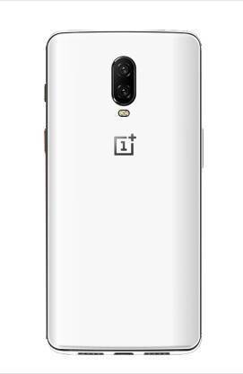 MobileMantra OnePlus OnePlus 6T Back Panel  (Glossy White) Back Panel