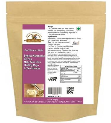 grainskraft Eggless Mayonnaise Premix 200 g