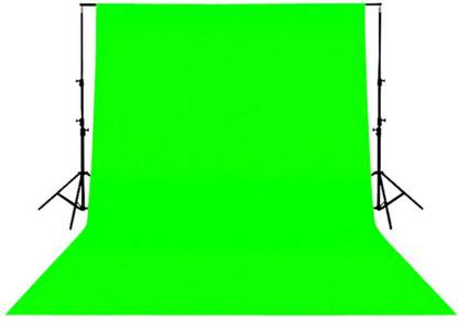 Tyfy Chroma Green Screen Backdrop Background for Photography, Videography Youtubers Vloggers All Kind of Professional Filming Shooting & Editing Fabric Cotton Size 8*12 Reflector