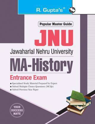 R Guptas JNU: MA (History) Entrance Exam Guide