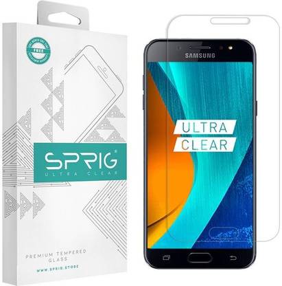 Sprig Tempered Glass Guard for Sprig Tempered Glass Guard for Samsung Galaxy J7 Plus, Samsung Galaxy J7 Plus, Samsung Galaxy J7 Plus, J7 Plus (Pack of 1)