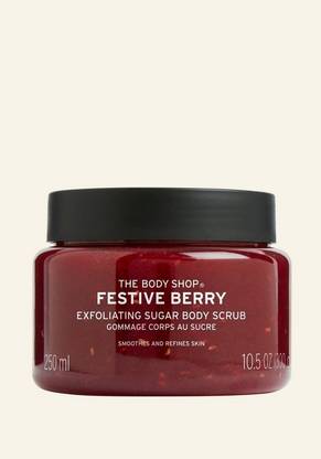 THE BODY SHOP Festive Berry Exfoliating Sugar Body  Scrub