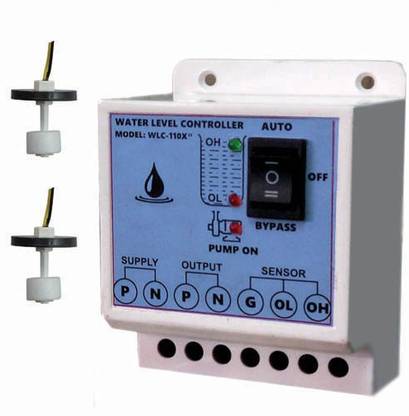 XM-INDIA Water level controller with 2 magnetic float sensors Wired Sensor Security System