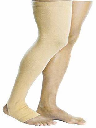 WAFCO Cotton Compression Elastic Stockings Thigh Length for Varicose Veins Knee Support
