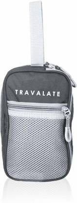 Travalate Multipurpose 3 compartment Travel Makeup Kit Pouch Travel Shaving Kit
