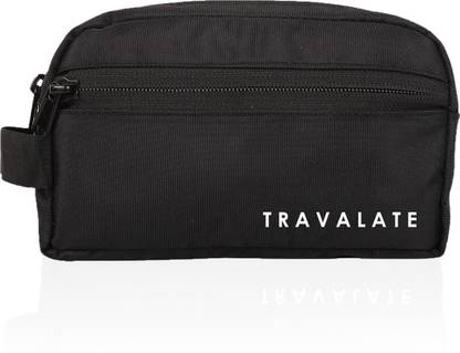 Travalate Polyester Toiletry Bag Makeup Shaving Kit Pouch for Men and Women Travel Toiletry Kit